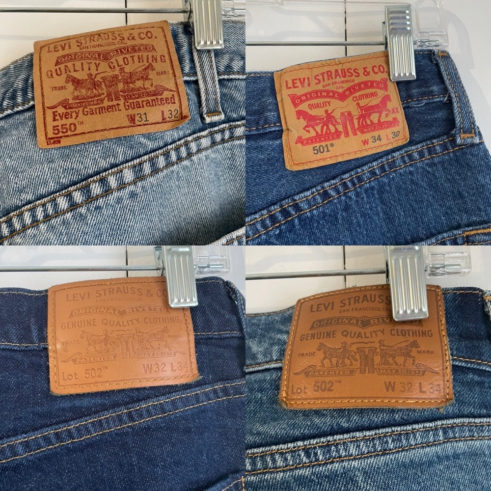 4 Pair Men’s Levi’s - Vintage & Modern